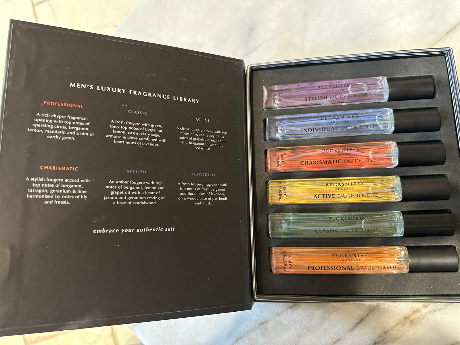 Pecksniffs Mens Luxury Aftershave Fragrance Library X6 EDT 10ml 🎁🎄 eBay