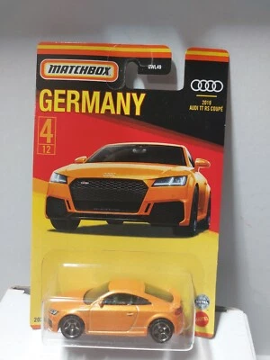 Matchbox 1.64 🇨🇵 Best Of Germany 2019 Audi tt rs coupe #4/12