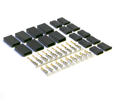 2 Paar Servostecker Buchse kompatibel zu Futaba Empfänger Crimp Set Pins JST-SH