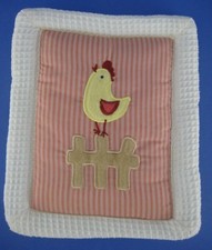 KidsLine Kids Line Barn Yard Animals Nursery Fabric Wall Hanging Decor Rooster