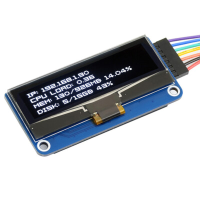 Raspberry Pi 4 2.23-inch OLED display expansion board module SPI/I2C/Jetson Nano
