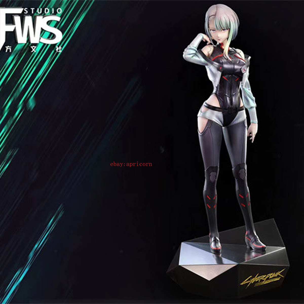 FWS Studio Cyberpunk Lucy 1/6 Resin Model Lucyna Kushinada Deluxe