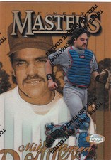 1997 Finest Masters Refractor Mike Piazza #50 Mets
