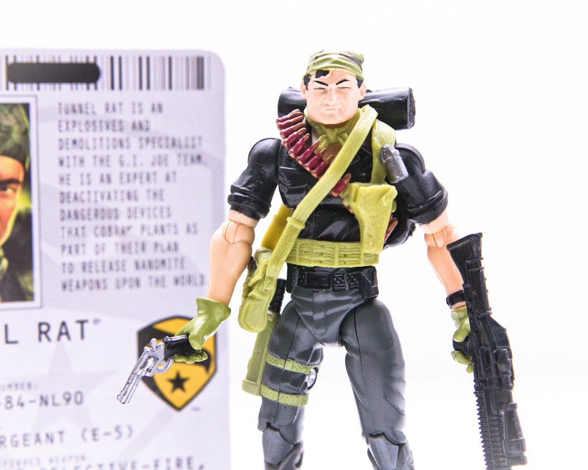 2009 Hasbro G.I. Joe 25th / Rise of Cobra TUNNEL RAT v11 Figure
