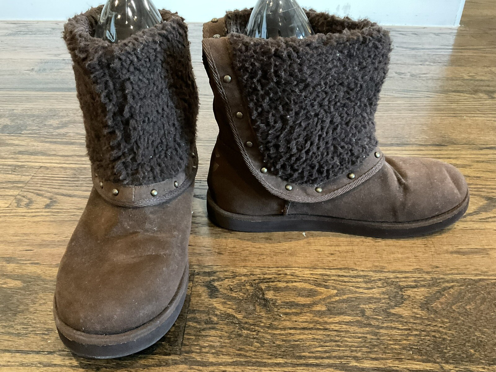 G by Guess Women's Brown  Pull-on Winter Boots Si… - image 4