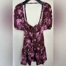 ASOS DESIGN Petite square neck mini dress 6P