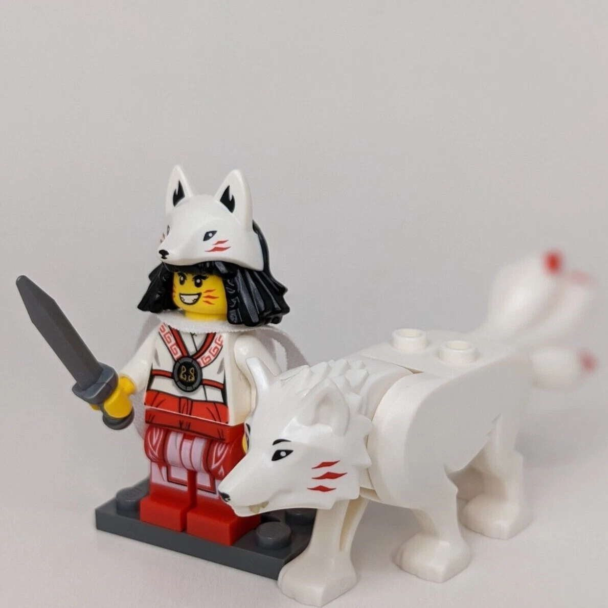 Delegation Kamp Ræv LEGO AKITA + LLoyd&#039;s Wolf Ninjago minifig Castle Forsaken Emperor  70678 70671 | eBay