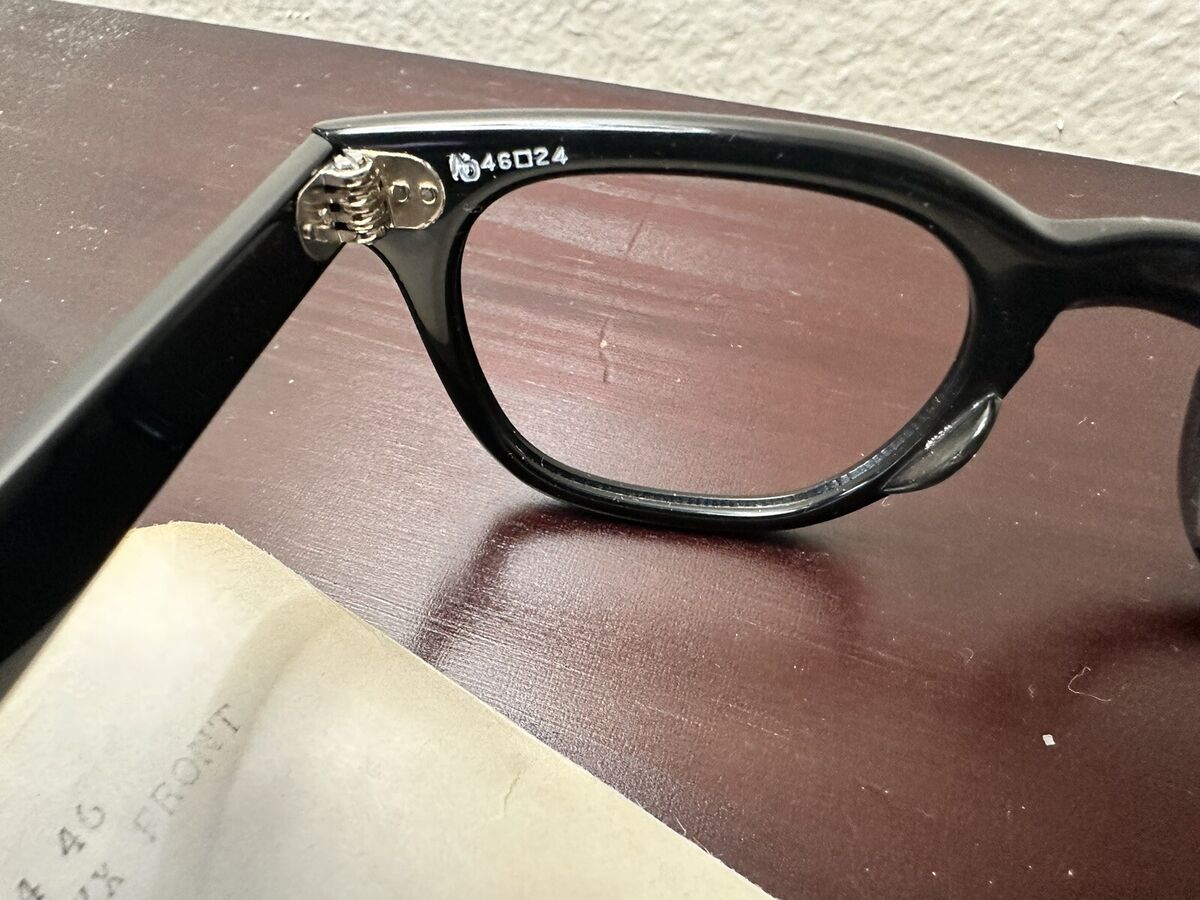 Hybrid AMERICAN OPTICAL Stadium Johnny Depp Style Black Hybrid AMERICAN OPTICAL Stadium Johnny Depp Style Black