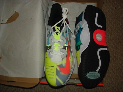 NIB Nike Air Zoom GP Turbo HC Men's Tennis Shoes CK7513-101 Size
