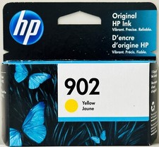New Genuine HP 902 Yellow Ink Cartridge Box OfficeJet Pro 6961, 6968