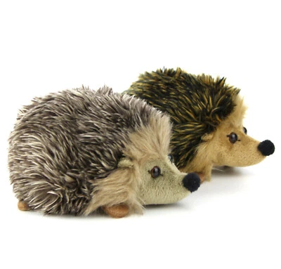 UNI-TOYS kleiner Kuscheltier Plüsch Igel Plüschtier Stofftier grau oder braun 17 cm