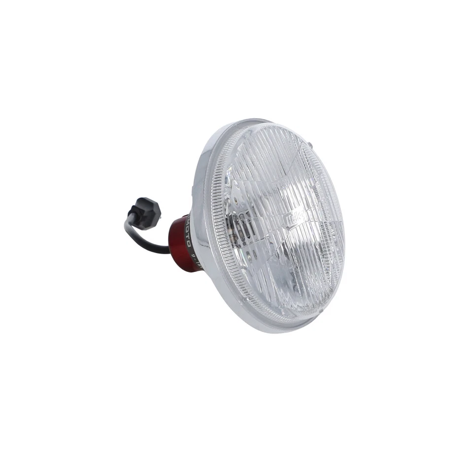 Holley Headlight RetroBright 7 英寸现代白色单人野马 1965 - 1968/ 1970 - 1973 — 第 3/4 张图片