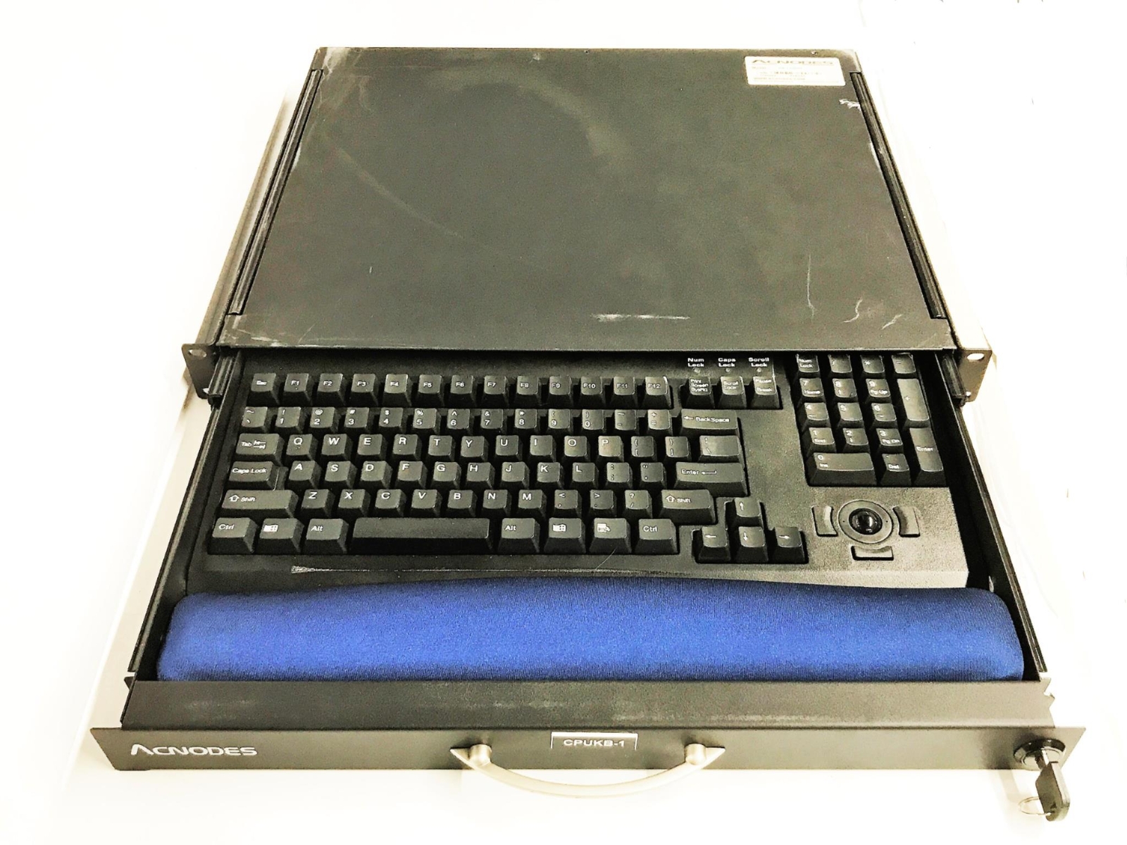 Acnodes Lockable Rackmount Keyboard Drawer w/ Keyboard RK120
