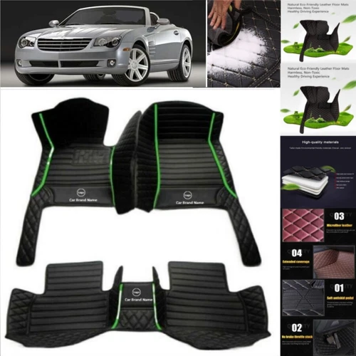 For Chrysler crossfire 2004-2008 Car Floor Mats Custom All Weather Waterproof - Imagen 12 de 36