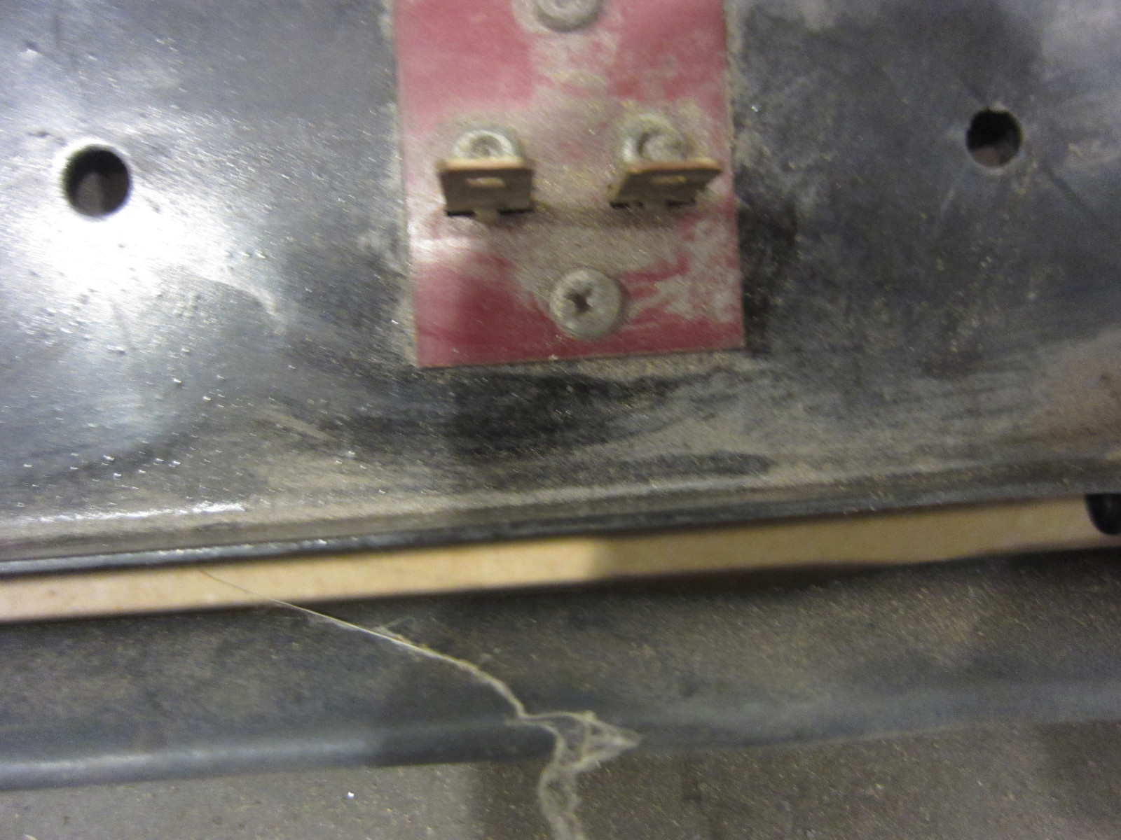 Rolls Royce Silver Shadow 1981 - Fuse Box Cover With HVAC Temperature Sensor