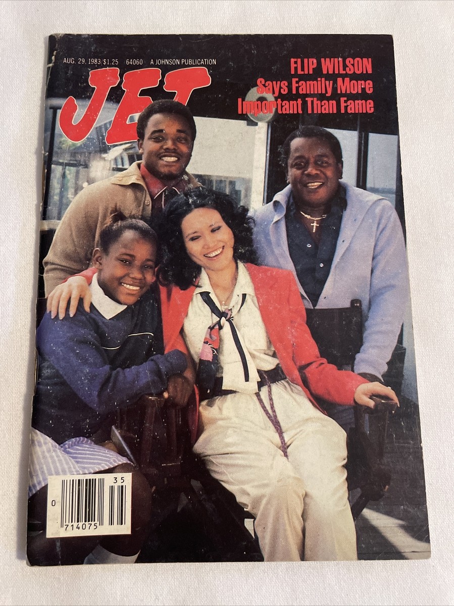 1983 August 29 JET Magazine, Flip Wilson Family More Important