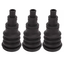 Wire Bundle Boot Firewall Grommet Set 3 Pieces 3/8in-1in Lines Replacement New