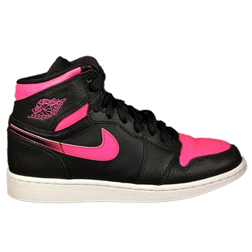 Jordan 1 Retro High GS Black/Pink for Sale | Authenticity