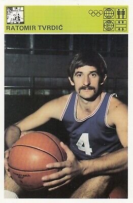 Trading card basketball Ratomir Tvrdic World of sport edition ...