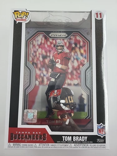 Funko POP! Trading Cards Tom Brady  NFL Vinyl Figure #11 Tampa Bay Buccaneers