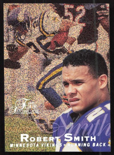1997 Flair Showcase #62 Robert Smith Minnesota Vikings Row 0 HIGH GRADE - Picture 1 of 2