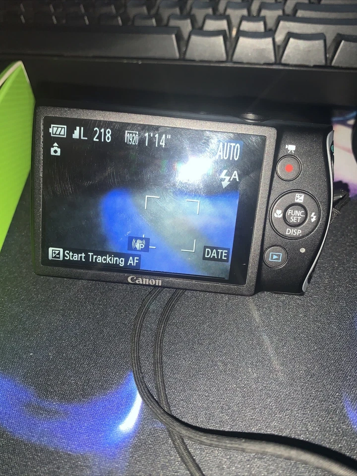 Canon PowerShot ELPH 310 HS Digital Camera - Black W/ Charger - Image 4 of 4