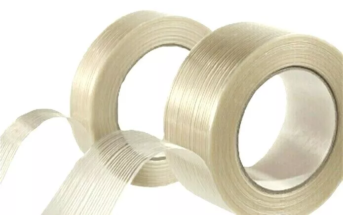 SOESFOUFU 1pc Fiberglass Tape Shipping Tape Goon Tape Fiber Tape Fiberglass  Packing Tape Packaging Tape Reinforced Packing Tape Grip Tape Sealant Tape  Ktape Glass Fiber White Stripe Strap: : Industrial & Scientific