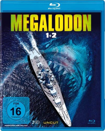 Megalodon 1+2 Uncut Special Edition (mit Wendecover) (Blu-ray) - Bild 1 von 5