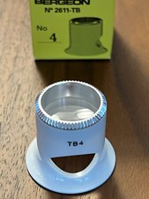 Bergeon 2611-TB-4 Watchmaker White Loupe, 2.5x Magnification, Swiss Loupes, Tool