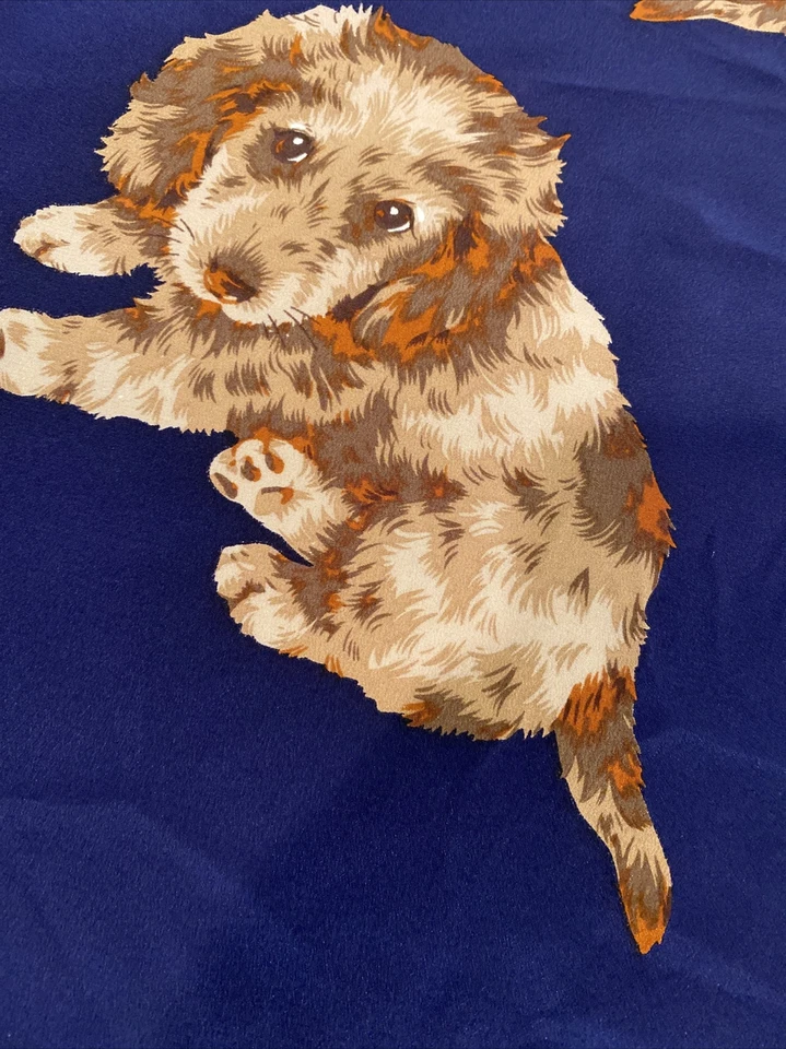 Pure Silk Remnant 100% Silk crepe De Chine Fabric Quilt Puppy For Masks Etc - Image 4 of 4