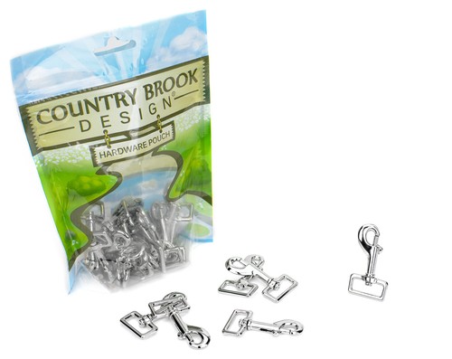 Country Brook Design 3/4 Inch Breakaway Lanyard Snaps – 10 Pack Safety Buckles For DIY Lanyards & Keychains