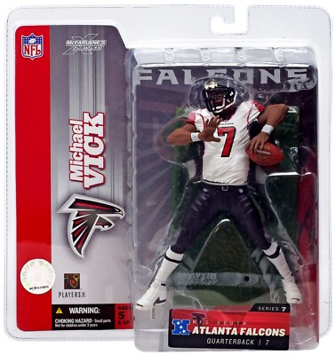NFL Sports Picks Series 7 Michael Vick Action Figure [White NFL Sports Picks Series 7 Michael Vick Action Figure [White