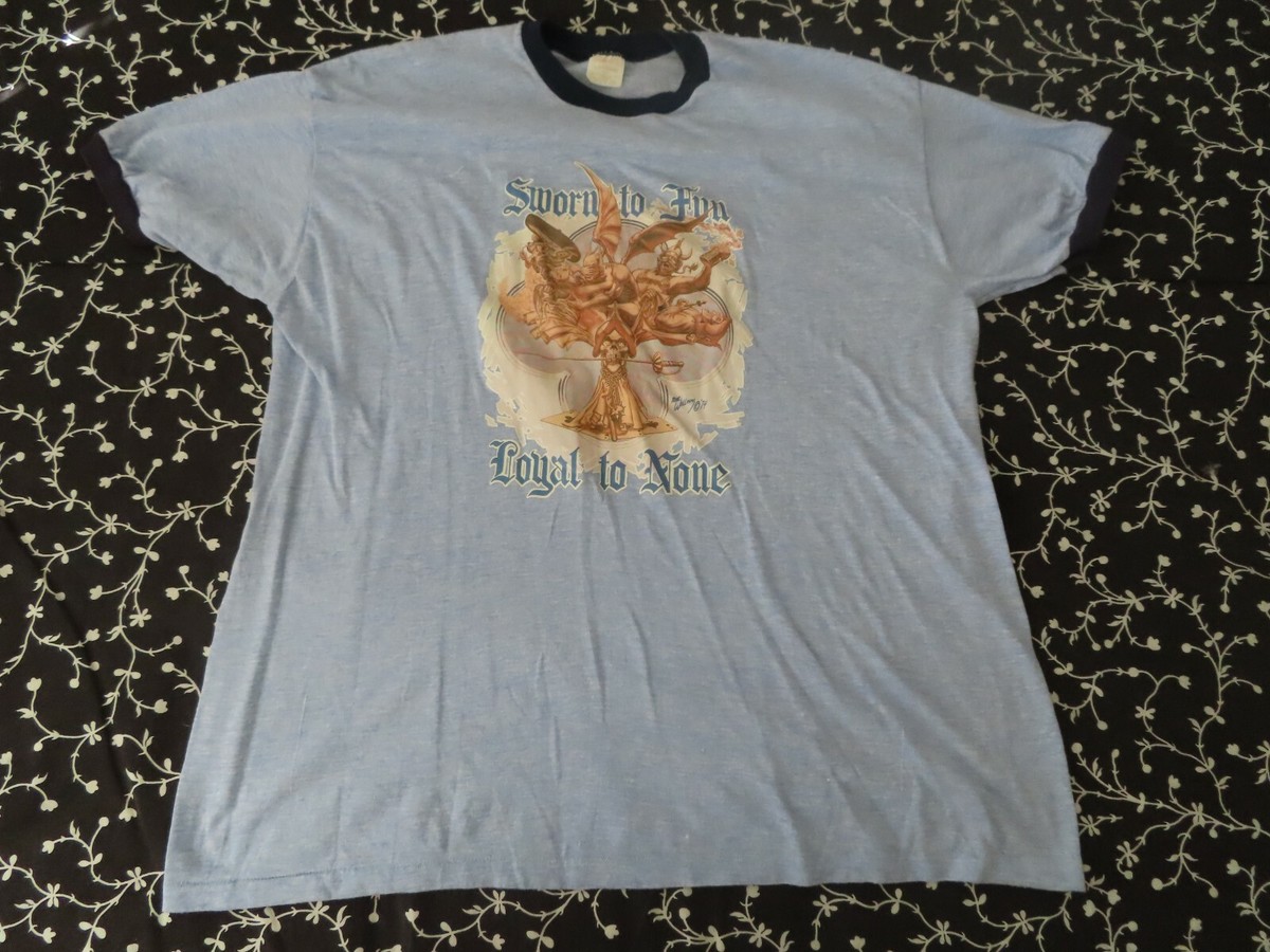 vintage rare sworn to fun loyal to none tshirt robt williams XL | eBay