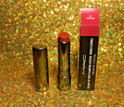 MAC COSMETICS ~207 LOVEMAKER~ PLENTY OF POUT PLUMPING LIPSTICK *DISCONTINUED*
