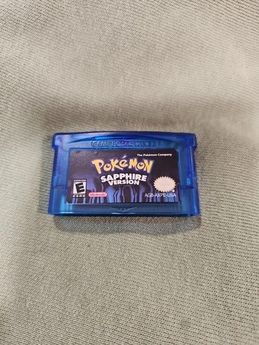 New ListingPokemon Sapphire GBA Gameboy Advance Free Shipping