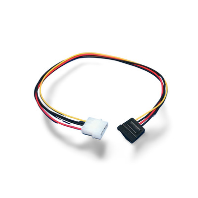 1.50ft SATA Power Cable Connector 4 Pin Molex to 15 Pin - Multi