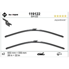 Scheibenwischer Set vorne für Mercedes SL R231 | 24311105