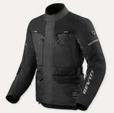 GIACCA MOTO REV'IT REVIT OUTBACK 5 H2O 3 STRATI ANTRACITE NERO TG XXL