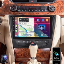 64GB Carplay Autoradio Android 15 GPS Navi F&uuml;r Mercedes Benz E-Klasse W211 W219