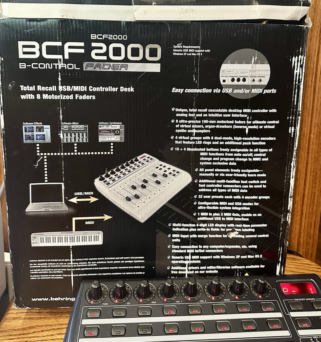 Behringer BCF2000 Digital DJ Controller for sale online | eBay