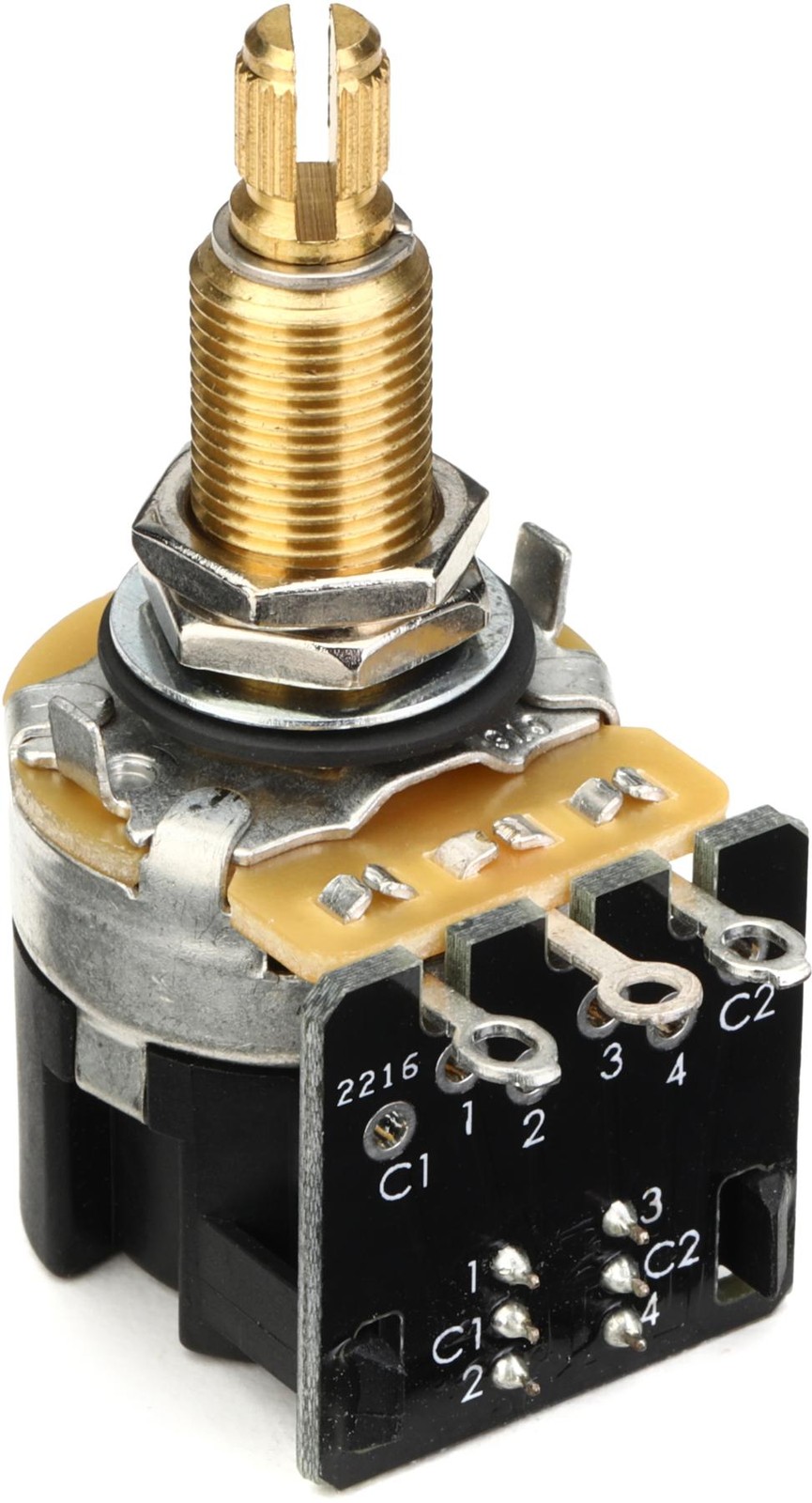 Mojotone CTS Push-pull Potentiometer - Long Shaft - 500k 3-pack Bundle 5790₽