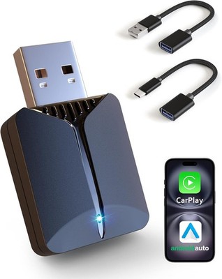 2026 Carplay Wireless Adapter-Android Auto Wireless Adapter 2-in-1 Superschnelle