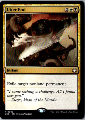 Utter End Commander: The Lost Caverns of Ixalan 292 Near Mint