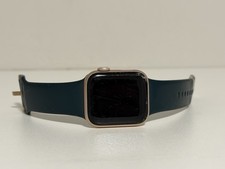 Apple Watch Series 5 40mm Aluminum  Ceramic Rose Gold Case Lake Green, Untested
