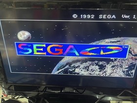 SEGA CD Model 1 Console 1690  & Sega Genesis.