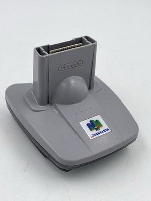 Nintendo 64 N64 Transfer Pak for Pokemon Stadium Yellow Blue Red NUS-019 TESTED