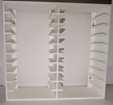 Cassette tape storage rack/storage/holder. Holds 20 Cassettes
