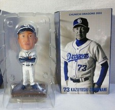 Dragons Chunichi Kazuyoshi Tatsunami Manager Bobblehead Manager Chunichi Dragons