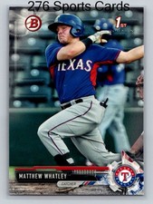 2017 Bowman Draft Baseball Matthew Whatley Texas Rangers 1st Bowman #BD-121