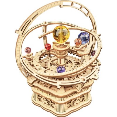 3D Puzzle Holz Starry Night Musikbox mechanischer Bausatz